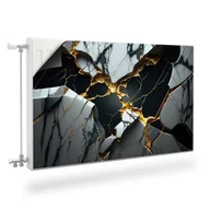 Dekoracje domu - Maskownica MAGNETYCZNA Grzejnika MARMUR Abstrakcja Efekt 3D 120cm x 60cm - miniaturka - grafika 1