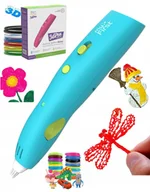 Długopisy 3D - Długopis 3d 3 D Pen Długopis Dla Dzieci Zestaw + Wkłady /  Myfirst / Niebieski - miniaturka - grafika 1
