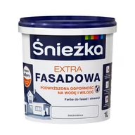 Farby zewnętrzne - Farba fasadowa Extra śnieżnobiały 1 l Śnieżka - miniaturka - grafika 1