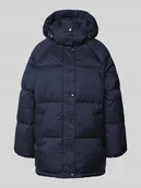 Kurtki damskie - Kurtka pikowana z kapturem i wpuszczanymi kieszeniami - miniaturka - grafika 1