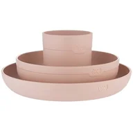 Sztućce dla dzieci - Zestaw naczyń LOVI 21/533 Bei Nude Piaskowy - miniaturka - grafika 1