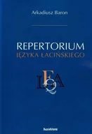 Materiały pomocnicze dla uczniów - Homini Arkadiusz Baron Repetytorium języka łacińskiego - miniaturka - grafika 1
