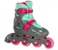 Rolki - Rolki dziecięce Playlife  Riddler Graphite Grey  EUR 39-42 - miniaturka - grafika 1