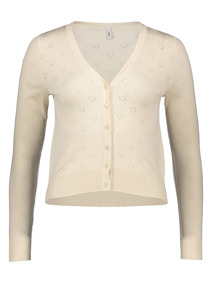 ONLY Kardigan w kolorze beżowym