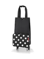 Torby i wózki na zakupy - Reisenthel Wózek w kolorze czarno-białym na zakupy - 29 x 66 x 27 cm - miniaturka - grafika 1