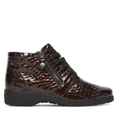 Botki damskie - Botki Caprice 9-25152-41 Brązowy - miniaturka - grafika 1