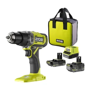 Ryobi Wiertarko-wkrętarka udarowa 18 V (1 x 4.0 Ah i 1 x 2.0 Ah) | RPD18-2C42S - Wiertarko-wkrętarki akumulatorowe - miniaturka - grafika 1