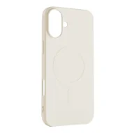 Etui i futerały do telefonów - Etui Liquid Silicone Case MagSafe na iPhone 16 Pro - beżowe - miniaturka - grafika 1