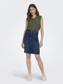 Bluzki damskie - ONLY Bluzka "Jette" w kolorze khaki - miniaturka - grafika 1