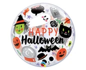 Balony i akcesoria - Balon foliowy 22" QL Bubble Poj. "Everything Halloween" - miniaturka - grafika 1
