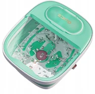 Masażery - QTIICE Masażer Wodny Do Stóp Z Ogrzewaniem Składany 3 Różne Nakładki - miniaturka - grafika 1