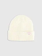 Czapki dla dzieci - 4F Czapka zimowa dziewczęca - biała Uniwersalny - miniaturka - grafika 1