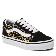 Trampki damskie - Vans Tenisówki Old Skool VN0A7Q5FABS1 (Flocked Leopard) Black/T - miniaturka - grafika 1