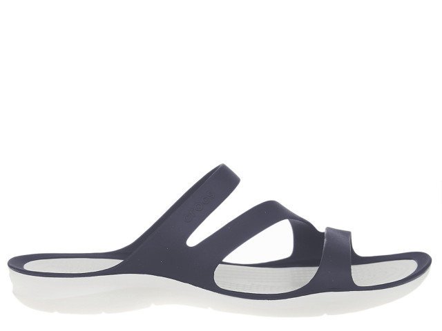 Crocs, Klapki damskie, granatowy, rozmiar 37/38