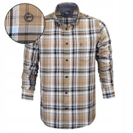 Koszule męskie - KOSZULA Męska w KRATKĘ z Długim Rękawem Bawełniana Regular Fit Pako Jeans - miniaturka - grafika 1