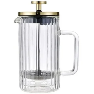 Zaparzacz KLAUSBERG KB-7759 Przeźroczysto-złoty (350 ml) - Zaparzacze i kawiarki - miniaturka - grafika 1