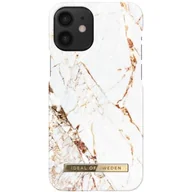 Etui i futerały do telefonów - Ideal of Sweden Fashion Case Etui Obudowa do iPhone 12 Mini Carrara Gold IDFCA16-I2054-46 - miniaturka - grafika 1