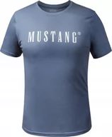 Koszulki męskie - ﻿MUSTANG T-shirt KOSZULKA męska BAWEŁNA sportowa L - miniaturka - grafika 1
