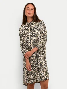 Kaffe Sukienka koszulowa Carmen 10508329 Kolorowy Loose Fit - Sukienki - miniaturka - grafika 1