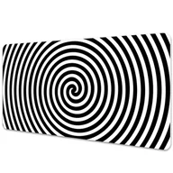 Podkładki na biurko - Podkładka na biurko Abstrakcyjna spirala 90x45 cm - miniaturka - grafika 1