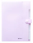 Teczki i skoroszyty - Penmate Teczka z 5-ma przegródkami A4 PP-105 pastelowa niebieska - miniaturka - grafika 1