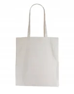 Torby i wózki na zakupy - Torba bawełniana C12 100% bawełna Biały r. U - miniaturka - grafika 1