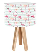 Lampy stojące - Macodesign Lampa biurkowa Flamingi mini-foto-239, 60 W - miniaturka - grafika 1