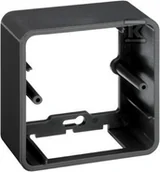 Wyłączniki światła i elektryczne - Kontakt Kontakt_Simon Puszka natynkowa pojedyncza do suportu i ramki KR245/ szary grafit R250/14 - miniaturka - grafika 1