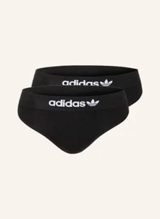 Adidas Originals Stringi, 2 Szt. schwarz - adidas Originals - Majtki damskie - miniaturka - grafika 1