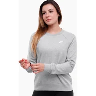 Bluzy damskie - Bluza sportowa damska Nike Essentials Crew FLC - miniaturka - grafika 1