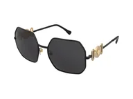 Okulary przeciwsłoneczne - Okulary przeciwsłoneczne Versace 2248 126187 58 - miniaturka - grafika 1