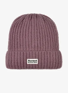 Czapka zimowa damska Marmot Fuzzy Beanie - hazy purple - Czapki damskie - miniaturka - grafika 1