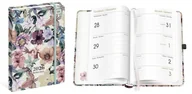 Kalendarze - Interdruk Kalendarz 2026 książkowy B6192k Mat+UV Flowers - kalendarz - miniaturka - grafika 1