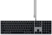 Klawiatury - Satechi Slim W3 USB-C Wired Keyboard ST-UCSW3M-DE - miniaturka - grafika 1