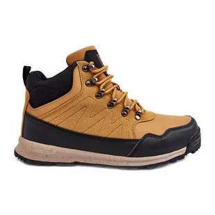 Damskie Ocieplane Buty Trekkingowe Camel Big Star MM274479 brązowe - Buty trekkingowe damskie - miniaturka - grafika 1