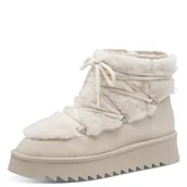 Śniegowce damskie - Tamaris Damskie WL Boot 1-26475-45 śniegowce, kość słoniowa, 39 EU, kość słoniowa, 39 EU - miniaturka - grafika 1