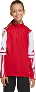 Bluza dla dzieci adidas Squadra 25 Training Top czerwona JD3026 164cm - Bluzy damskie - miniaturka - grafika 1