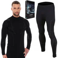 Spodnie narciarskie - KOMPLET TERMOAKTYWNY BLUZA + SPODNIE NA MOTOR BRUBECK COOLER - XXL - miniaturka - grafika 1