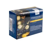 Oświetlenie świąteczne - Lampki Kulki Efekt Mrożonego Szkła 20 Led Ciepły - miniaturka - grafika 1