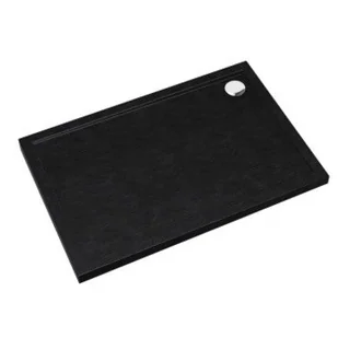 Brodzik do kabiny prysznicowej Schedpol Lila Negro 100x90 cm BRC2345CST - Brodziki prysznicowe - miniaturka - grafika 1
