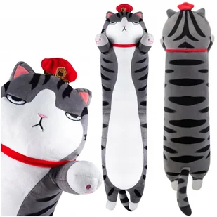 Maskotka Przytulanka Pluszowy 90Cm Pluszak Kot Poduszka Zabawka Pluszowa - Maskotki i pluszaki - miniaturka - grafika 1