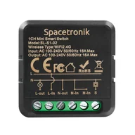 Klawisze i ramki - Mini Switch inteligentny przełącznik włącznik elektryczny SMART WiFI Tuya 1 - miniaturka - grafika 1
