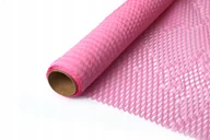 Folia, papier śniadaniowy, serwetki - Folia dekoracyjna WYPEŁNIACZ PLASTER MIODU 10m LILIOWORÓŻOWY Golderia - miniaturka - grafika 1