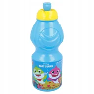 Kubki dla dzieci - Duży Bidon Butelka Z Blokadą 400Ml Baby Shark - miniaturka - grafika 1