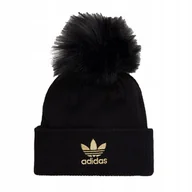 Czapki damskie - Czapka zimowa Adidas Fur Pom H35531 - miniaturka - grafika 1