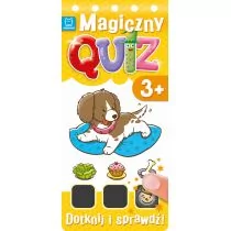 praca zbiorowa Magiczny quiz Dotknij i sprawdź od 3 lat cz 2 - Książki edukacyjne - miniaturka - grafika 1