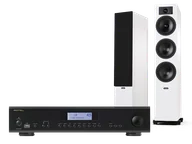 Zestawy stereo - Rotel A12 MkII (czarny) + Tesi 6 (biały) - miniaturka - grafika 1
