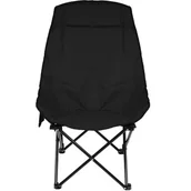 Meble turystyczne - Krzesło turystyczne ENERO CAMP 1065472 Czarny - miniaturka - grafika 1