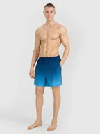 Kąpielówki męskie - 4F Spodenki plażowe męskie - turkusowe L - miniaturka - grafika 1