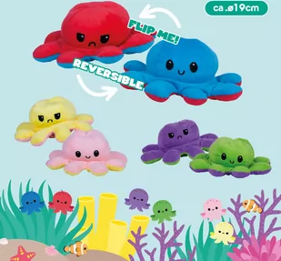 Maskotka pluszowa ośmiornica dwustronna EDDY TOYS - Maskotki i pluszaki - miniaturka - grafika 4